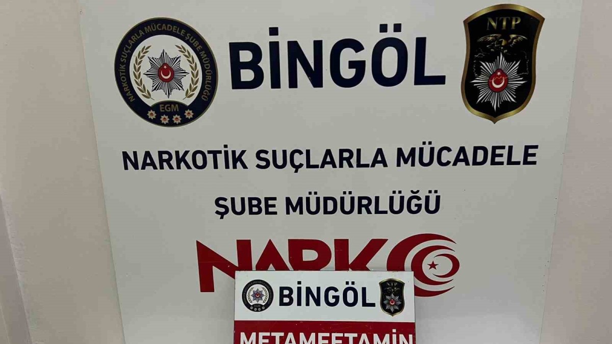 Bingöl'de uyuşturucu operasyonu