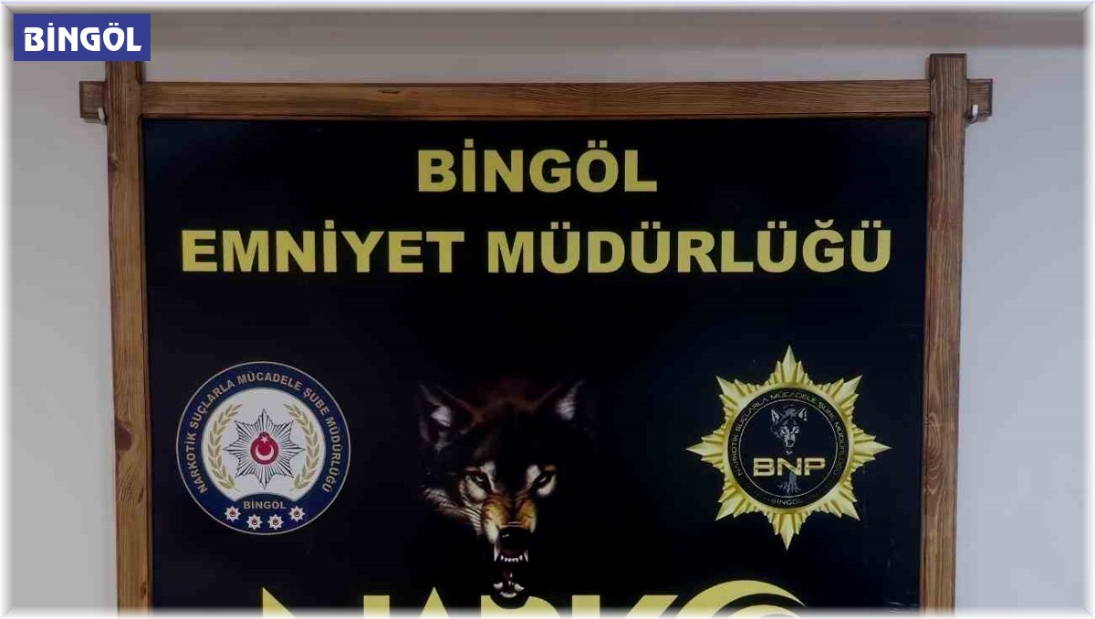 Bingöl'de uyuşturucu operasyonu: 6 şüpheli yakalandı