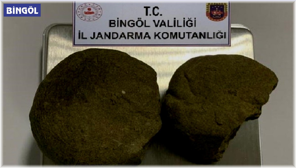 Bingöl'de uyuşturucuyla mücadele çalışmaları: 2 gözaltı