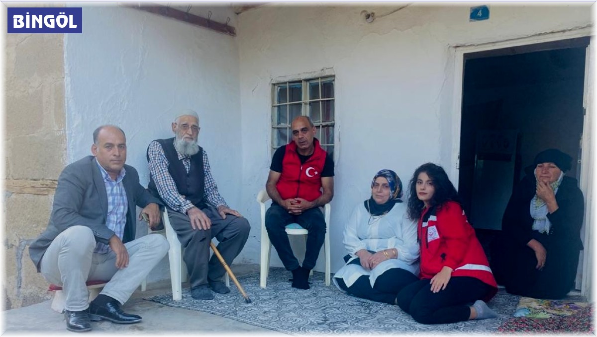 Bingöl'de yaşlılar unutulmadı