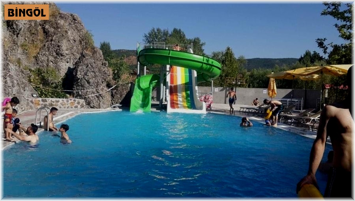 Bingöl'deki kaplıcalara yoğun ilgi