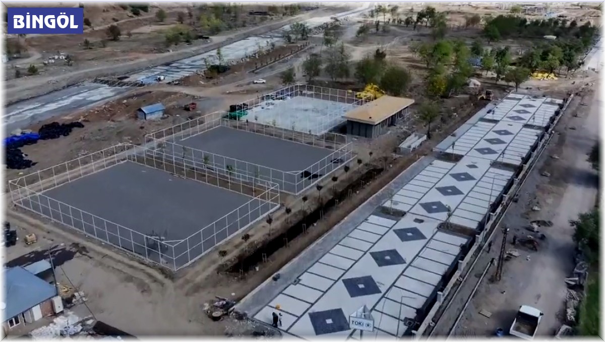 Bingöl'deki 'Millet Vadisi' Projesinde çalışmalar sürüyor