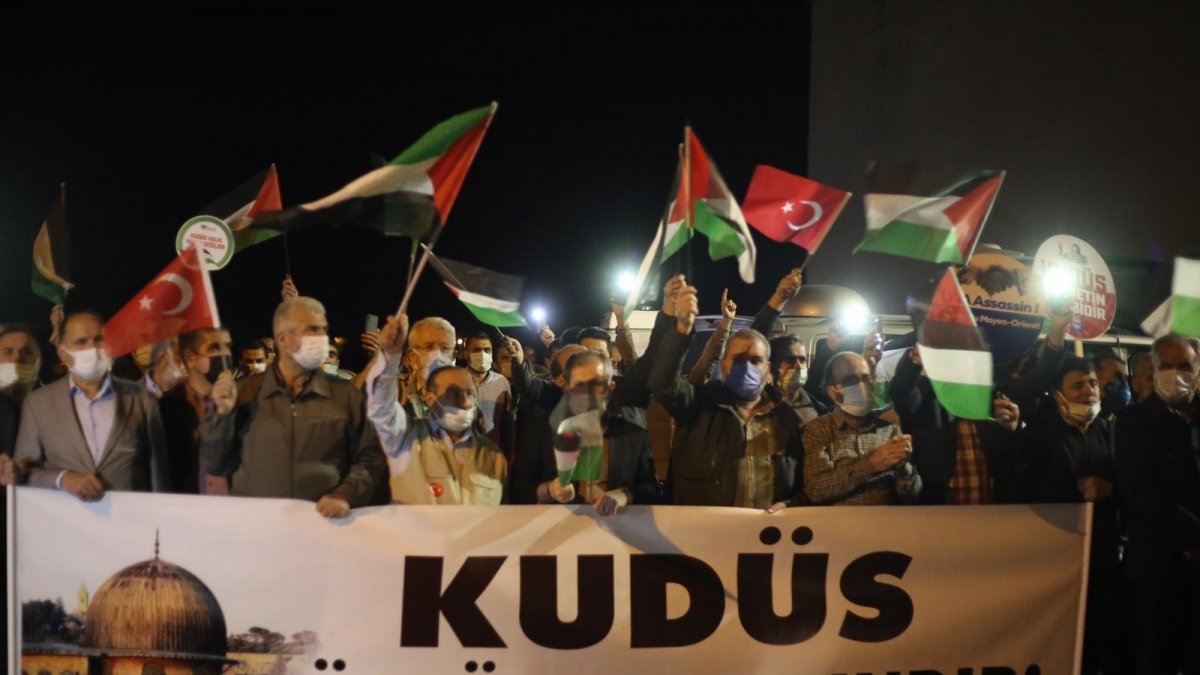 Bingöl'deki STK'lardan İsrail'e tepki