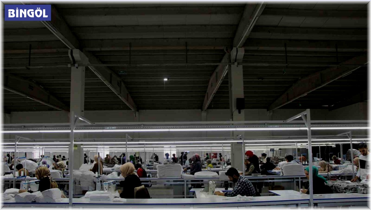 Bingöl'deki tekstil fabrikaları tamamlandığında bin 400 kişi istihdam edilecek