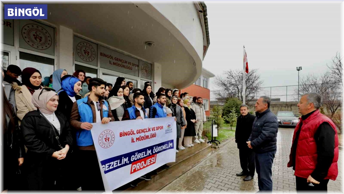 Bingöl'den 100 öğrenci Mardin gezisine gönderildi