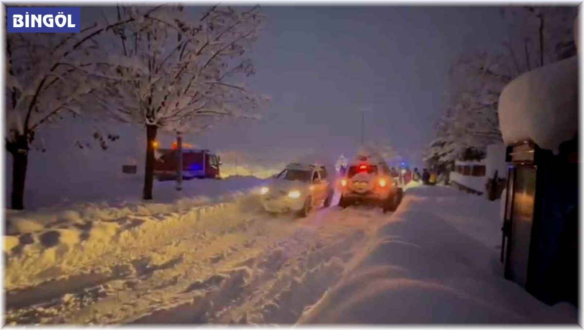 Bingöl'den Kahramanmaraş'a 6 araç ve 22 UMKE personeli gönderildi