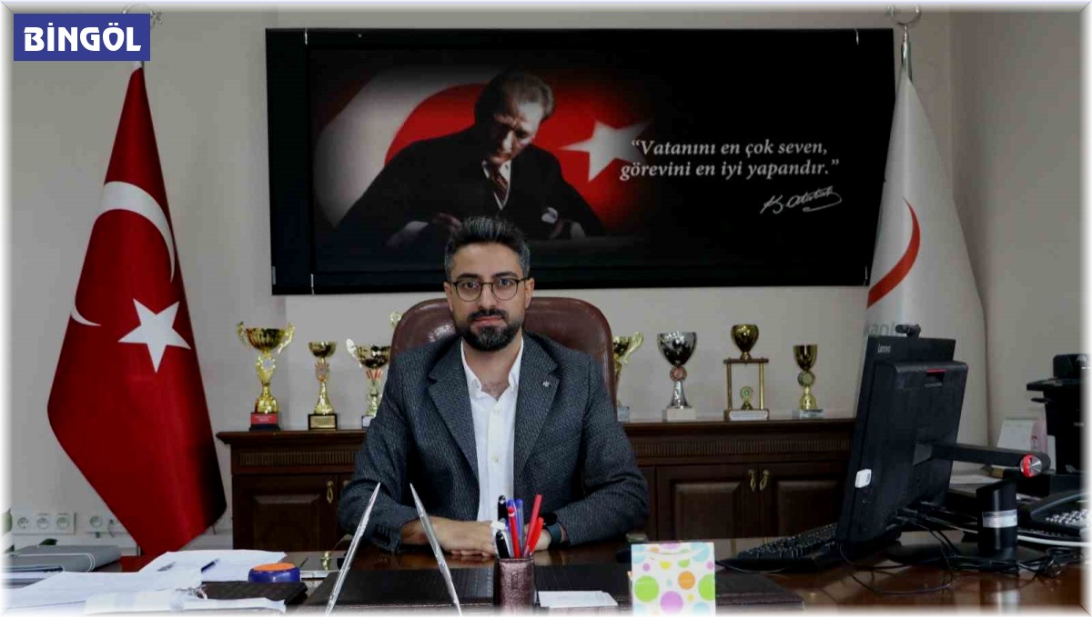 Bingöl Devlet Hastanesi Başhekimliği'ne Uzm. Dr. Samet Tatlı atandı