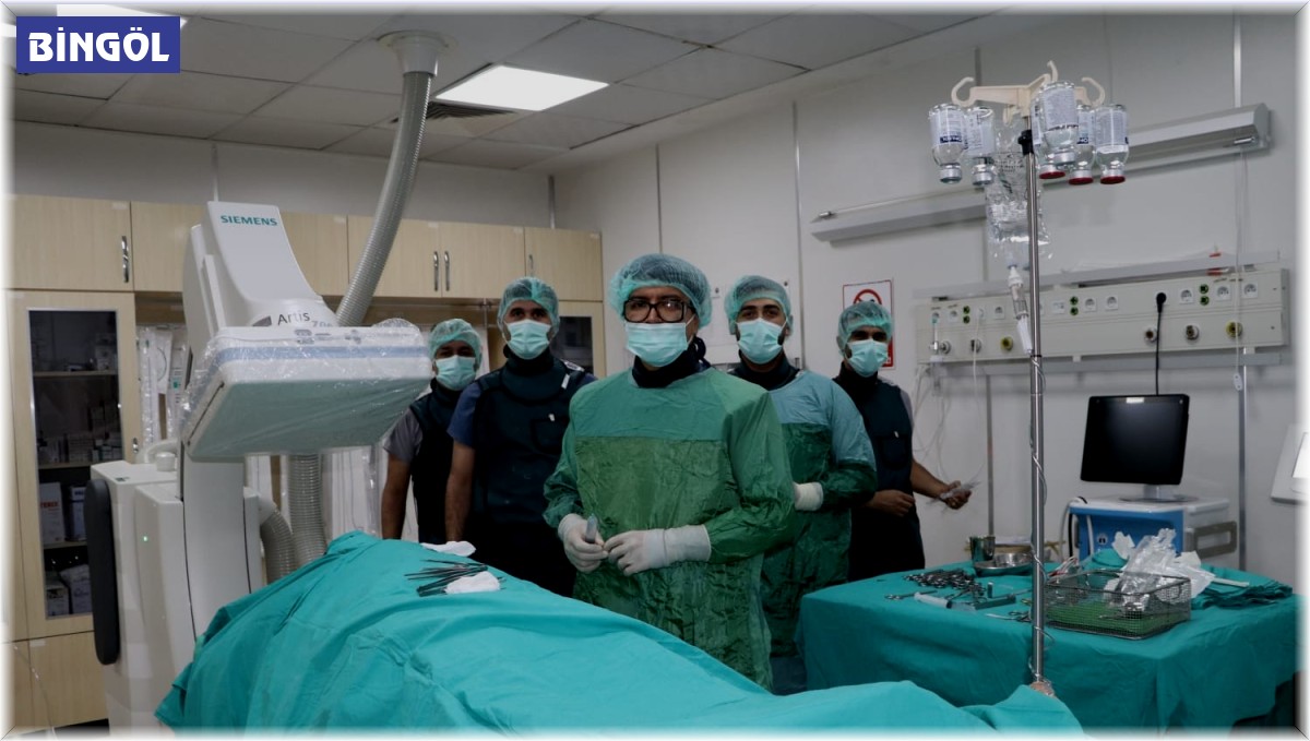 Bingöl Devlet Hastanesinde ilk kez kalıcı kalp pili takıldı