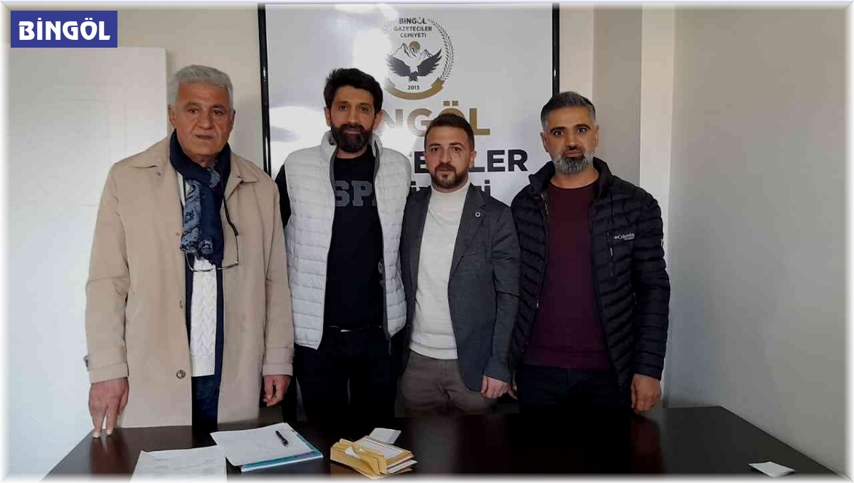 Bingöl Gazeteciler Cemiyeti'nde Arda güven tazeledi