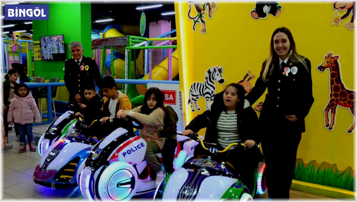 Bingöl polisinden özel çocuklarla özel gün