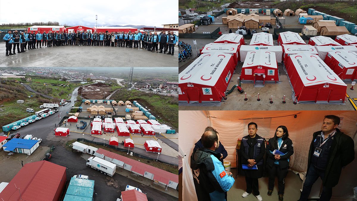 Bingöl UMKE merkezi DSÖ'den 3 doğrulama alıyor: Dünyada bir ilk