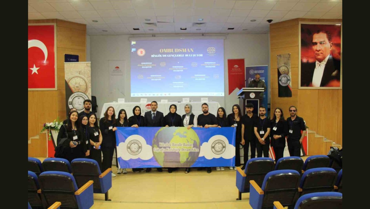 Bingöl Üniversitesinde "Coğrafi Söyleşiler 2" etkinliği