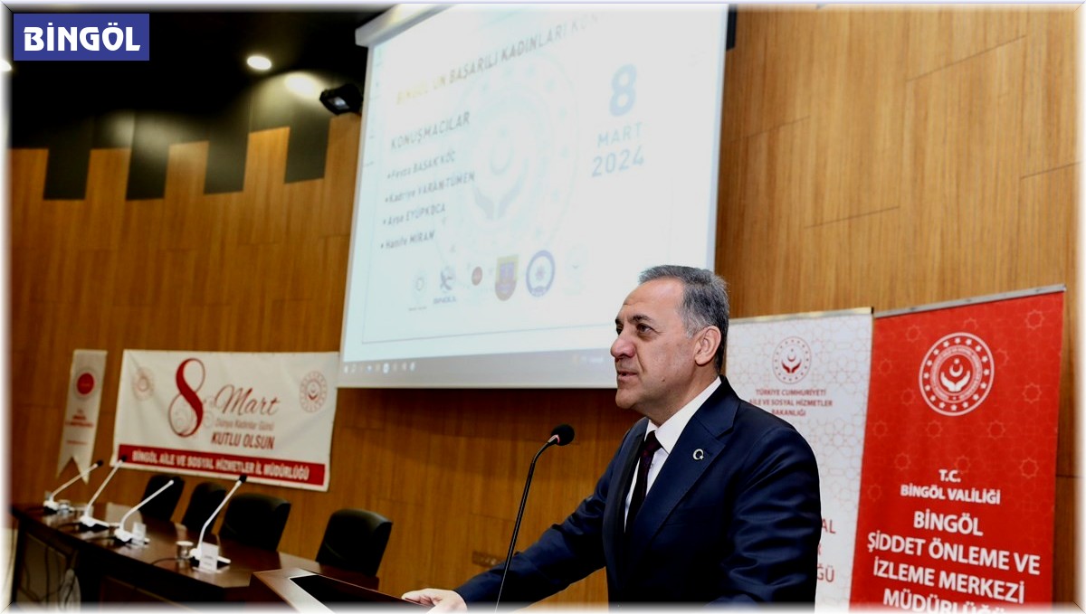 Bingöl Valisi Usta, "Bingöllü kadınlarımızı çalışma alanlarında daha fazla görmek istiyoruz"