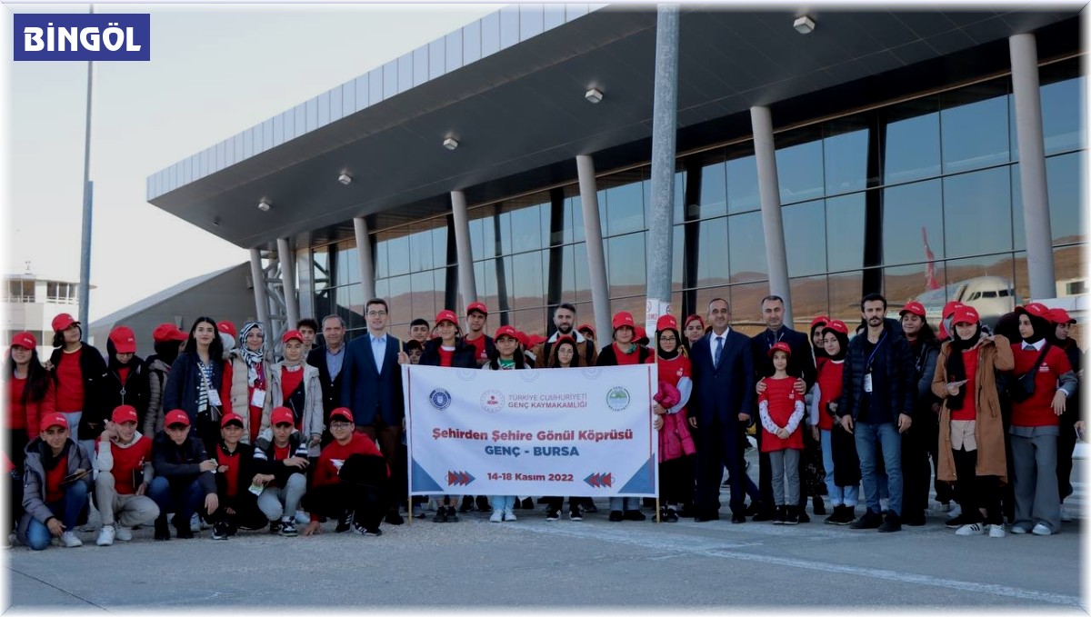 Bingöllü 121 öğrenci, 'Gönül Köprüsü' ile ara tatili Bursa'da geçirecek