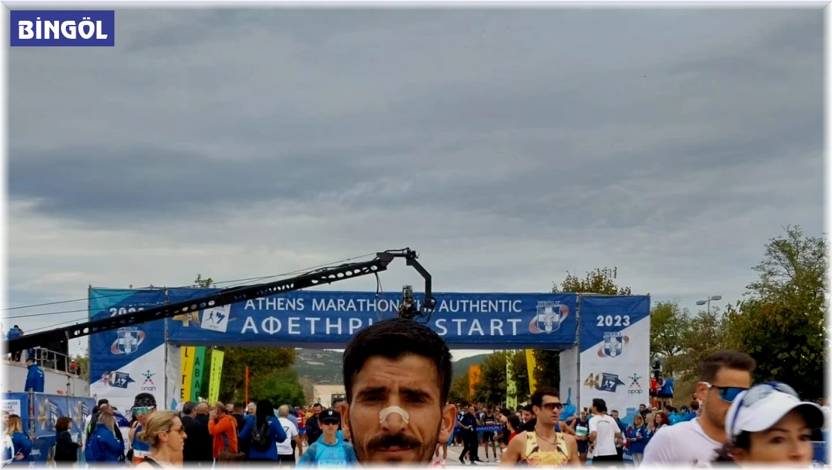 Bingöllü milli atlet Ağralı, Atina'dan bronz madalya ile döndü