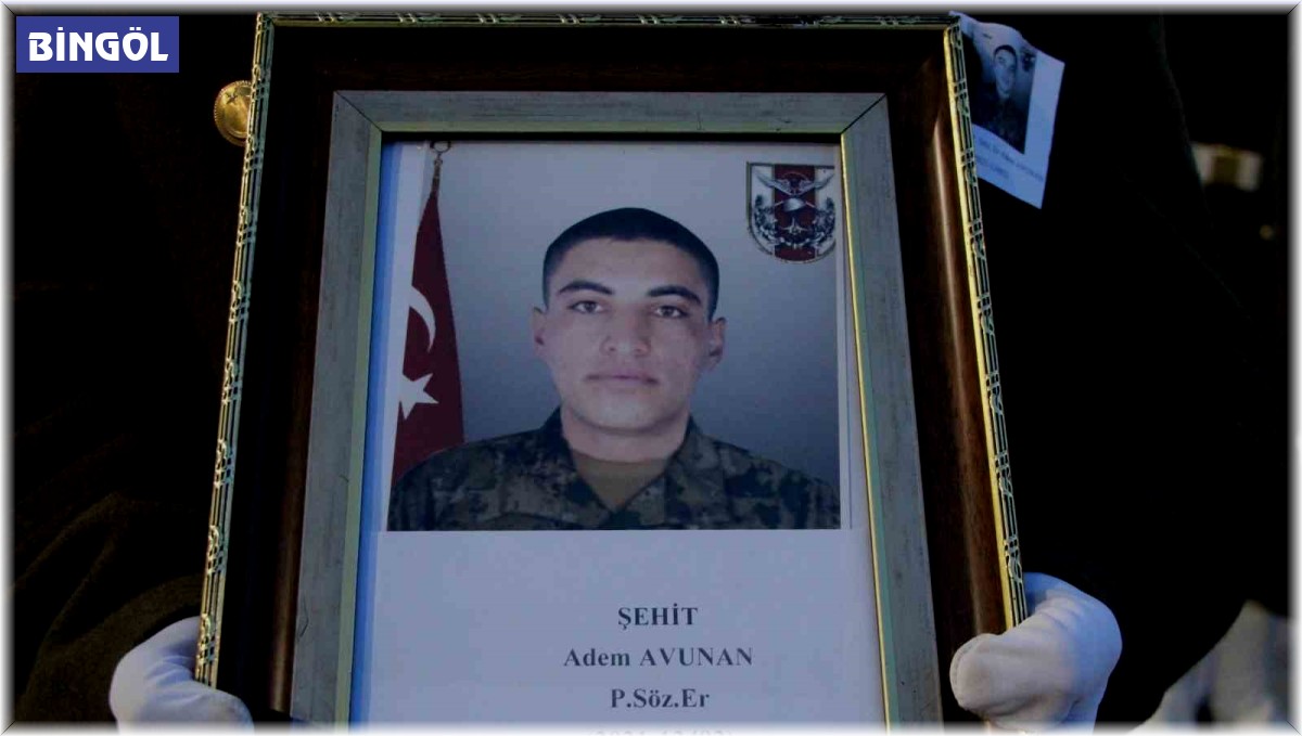 Bingöllü şehit dualarla son yolcuğuna uğurlandı