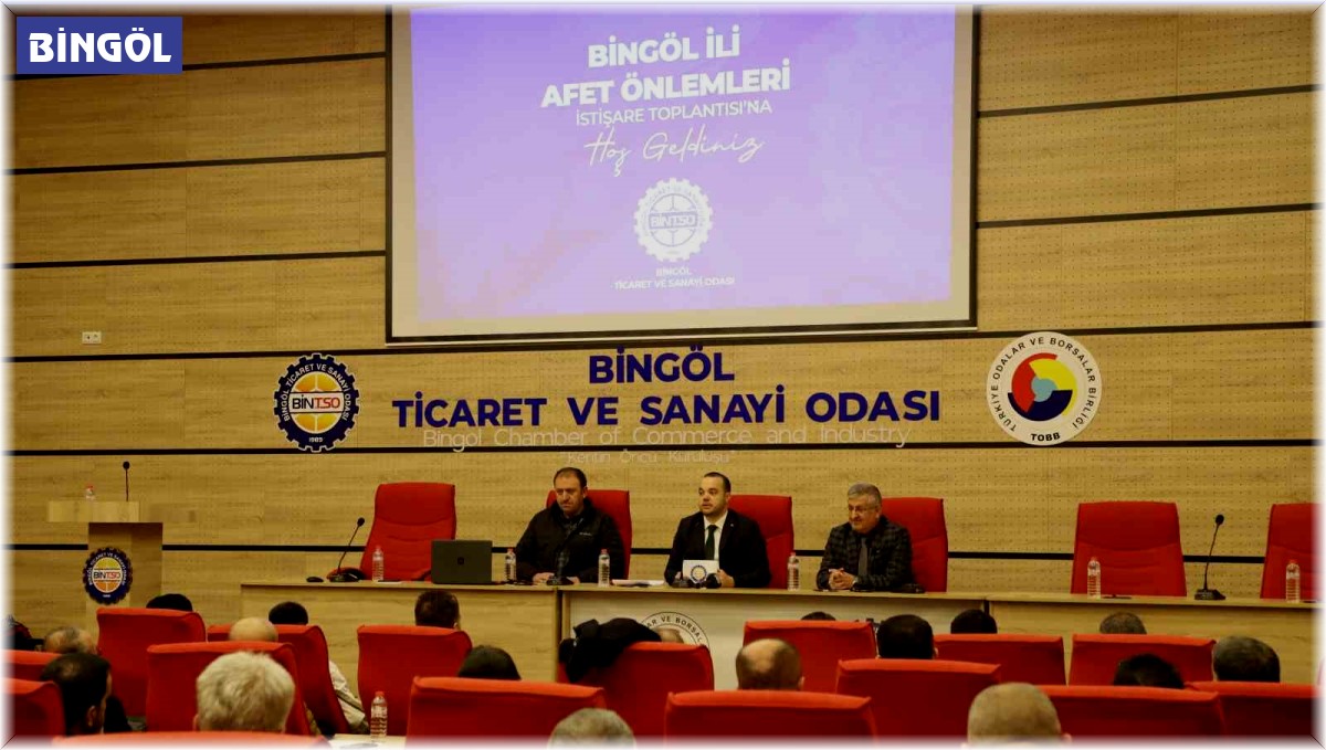 BİNTSO Başkanı Çintay: "Bingöl, genel hayata etkili afet bölgesi ilan edilmelidir"