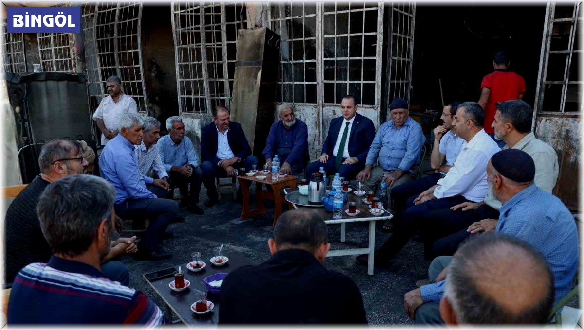 BİNTSO Başkanı Çintay, "Yangın sonucu zarar gören esnaflarımıza elimizden gelen desteği sağlamak istiyoruz"