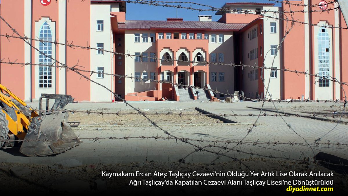 Bir Zamanlar Cezaeviydi: Taşlıçay'da Artık Lise Olarak Hizmet Verecek