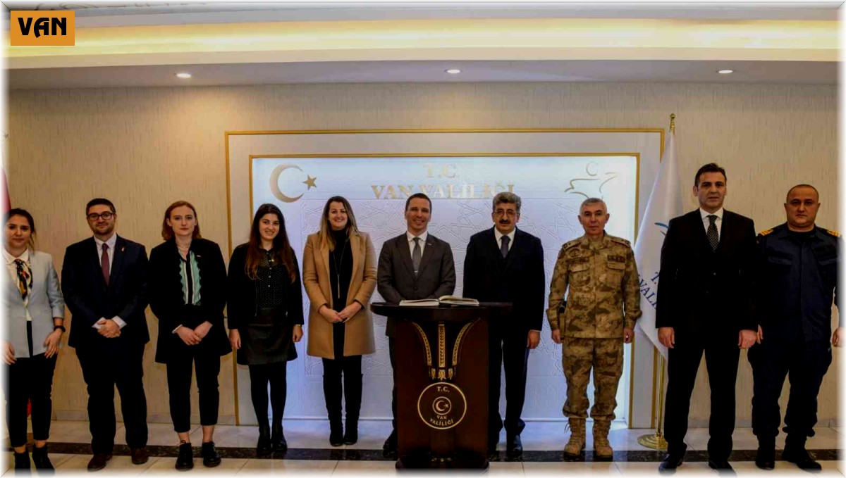 Birleşik Krallık heyetinden Vali Bilmez'e ziyaret