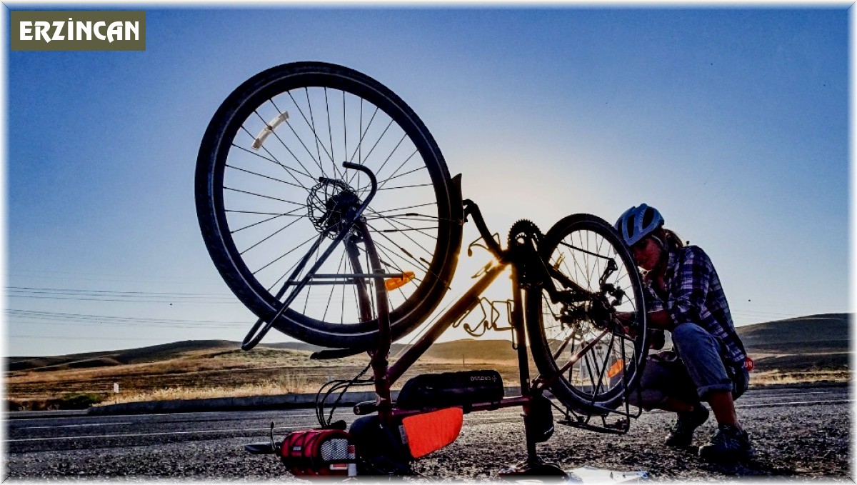 Bisikletle Fransa'dan Erzincan'a yolculuk