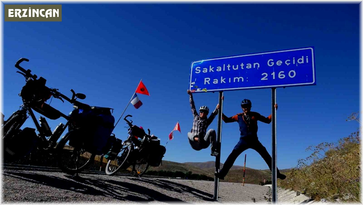 Bisikletle Fransa'dan Erzincan'a yolculuk
