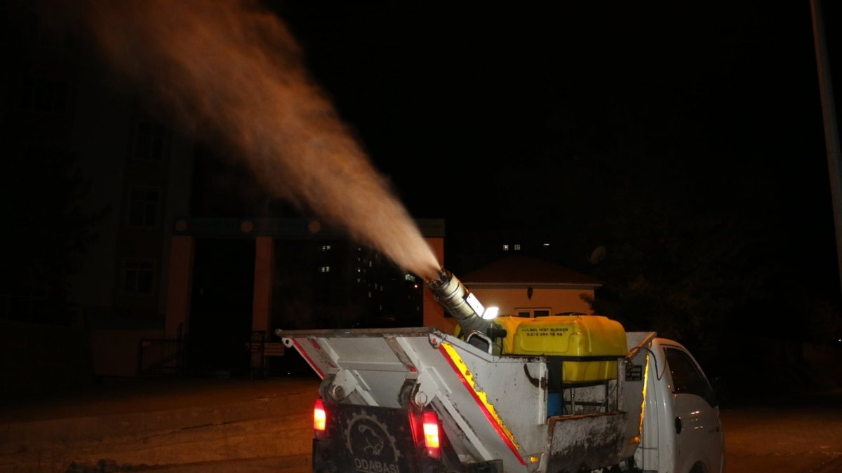 Bitlis Belediyesinden sivrisinekle mücadele çalışması
