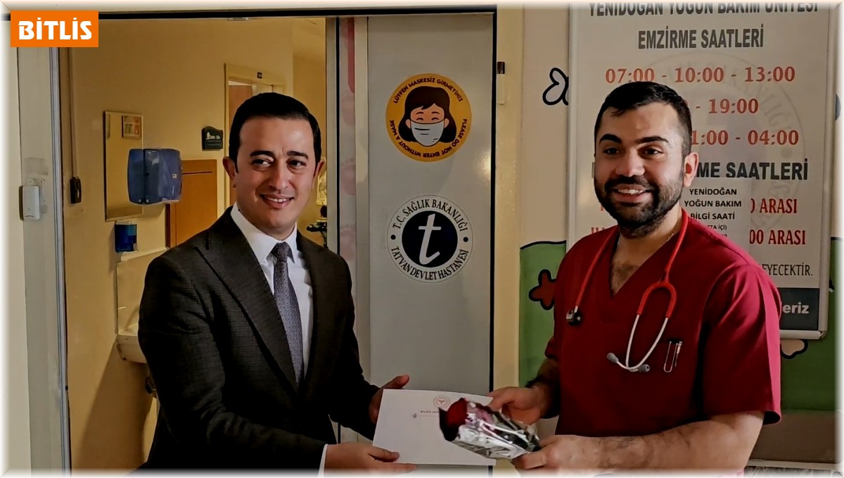 Bitlis'e atanan doktorlara 'Hoş geldiniz' mektubu