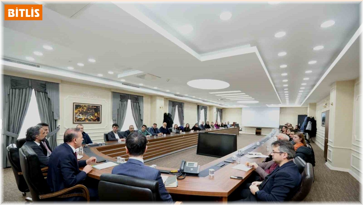 Bitlis Eren Üniversitesi'nde 'Turizm İhtisaslaşma Toplantısı' yapıldı