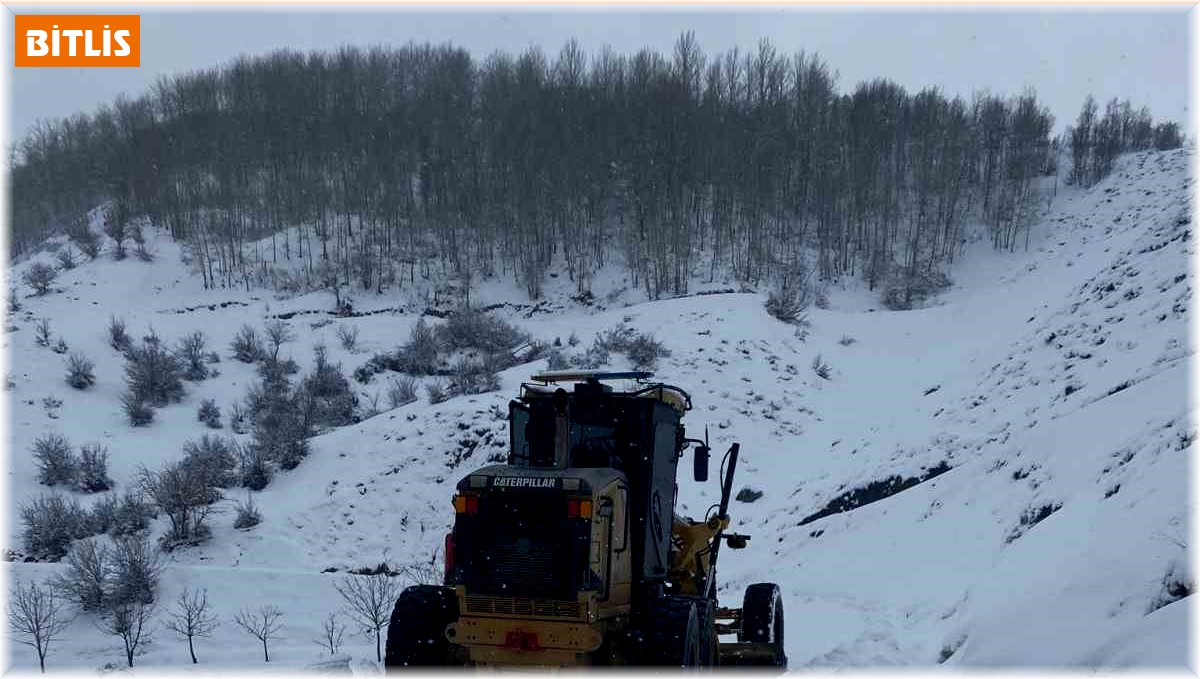 Bitlis İl Özel İdaresinden karla mücadele çalışması