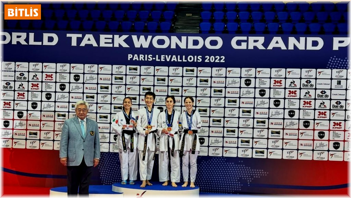 Bitlis'li paratekvandocudan yeni başarı