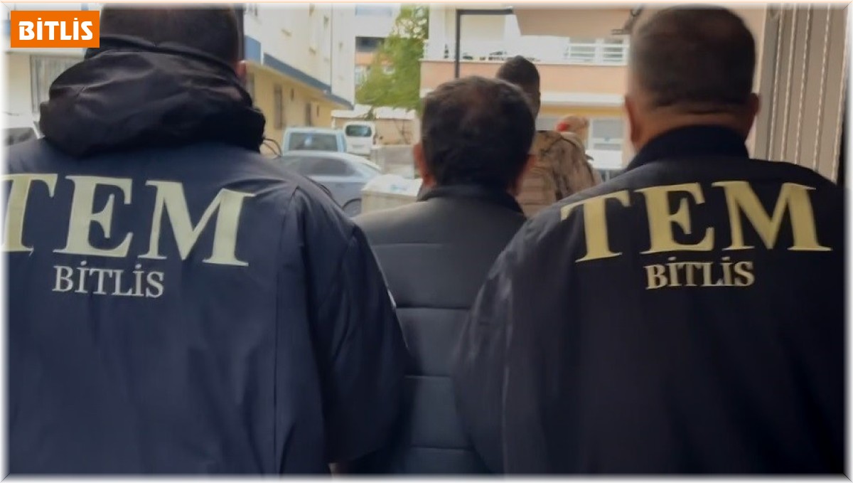 Bitlis merkezli terör operasyonunda 11 şüpheli yakalandı