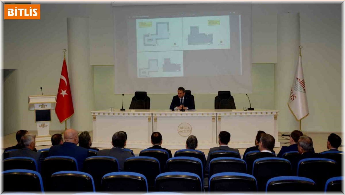Bitlis tanıtım günleri için istişare toplantısı düzenlendi