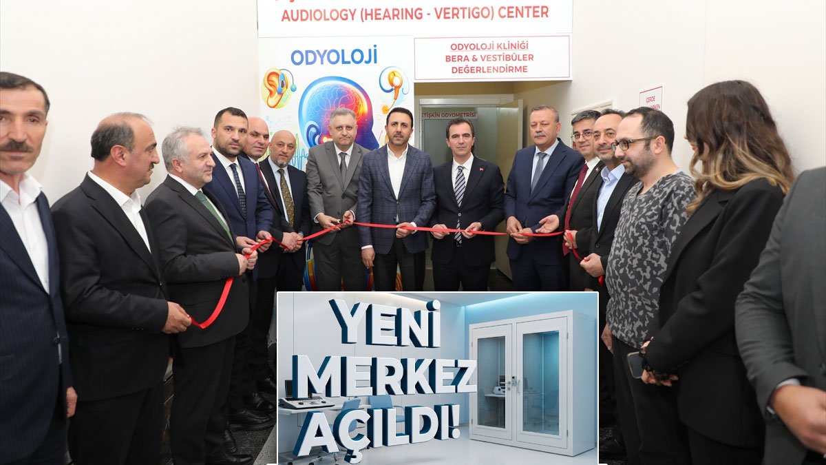 Bitlis-Tatvan Devlet Hastanesi'nde yenilenen Odyoloji Merkezi hizmet vermeye başladı