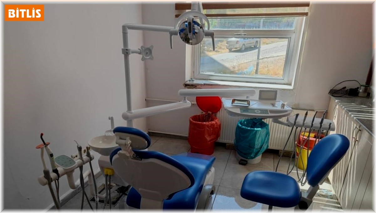 Bitlis'te 10 yeni diş ünitesi açıldı