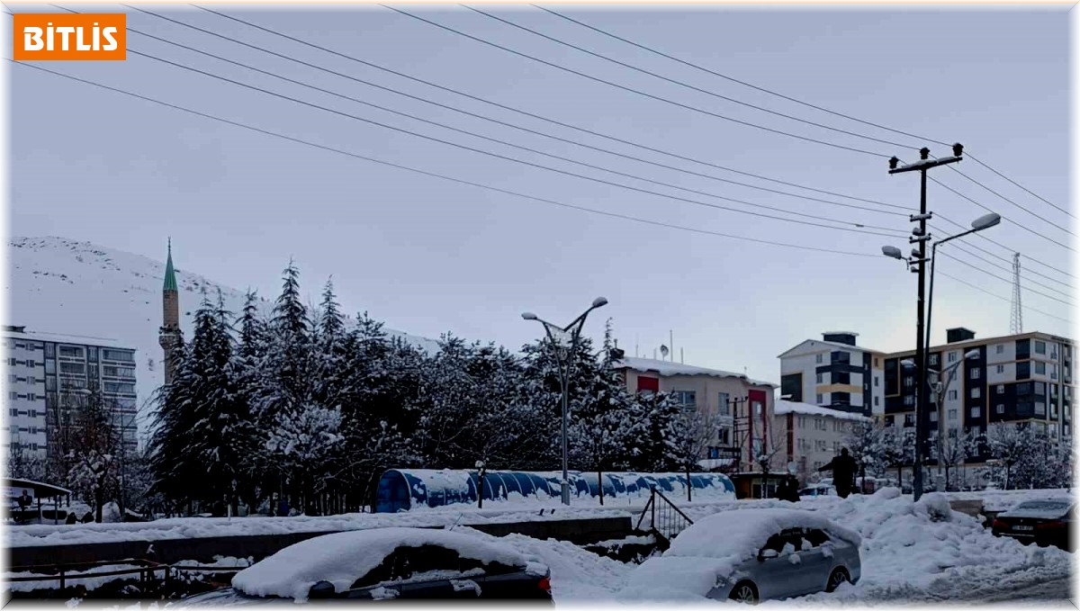 Bitlis'te 103 köy yolu ulaşıma kapandı