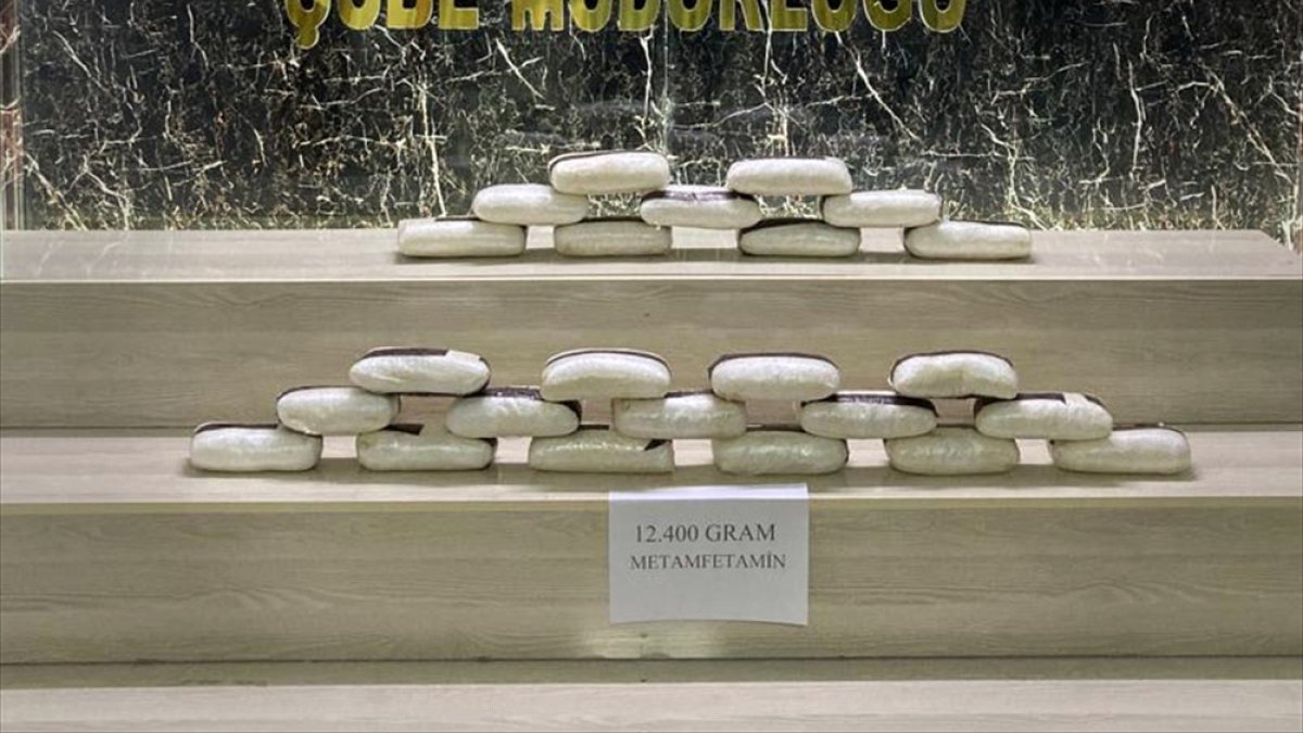 Bitlis'te 12 kilo 400 gram sentetik uyuşturucu ele geçirildi