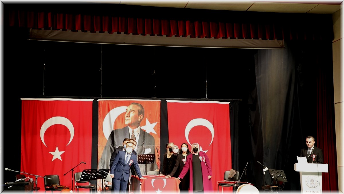 Bitlis'te 24 Kasım Öğretmenler Günü etkinlikleri