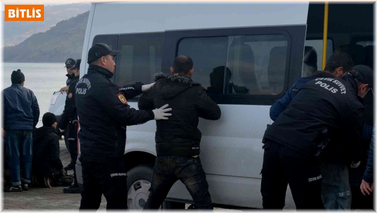 Bitlis'te 31 düzensiz göçmen yakalandı