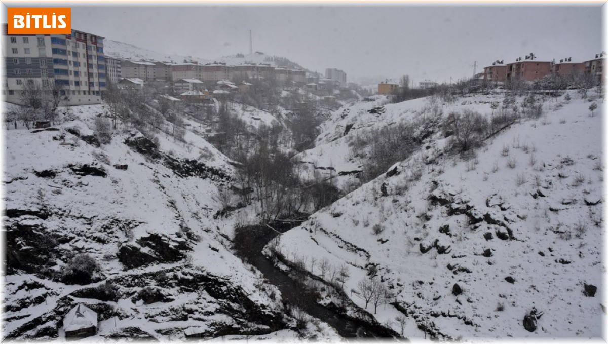 Bitlis'te 34 köy yolu ulaşıma kapandı