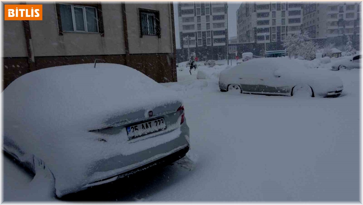 Bitlis'te 44 köy yolu ulaşıma kapandı