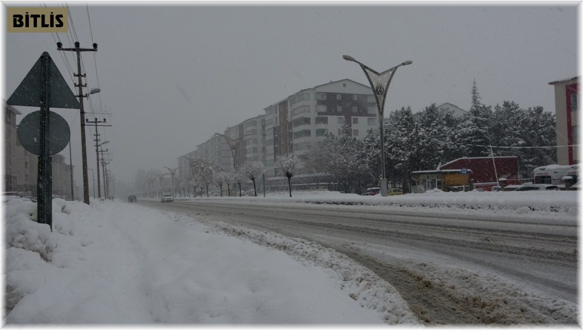 Bitlis'te 76 köy yolu ulaşıma kapandı, okullar tatil edildi