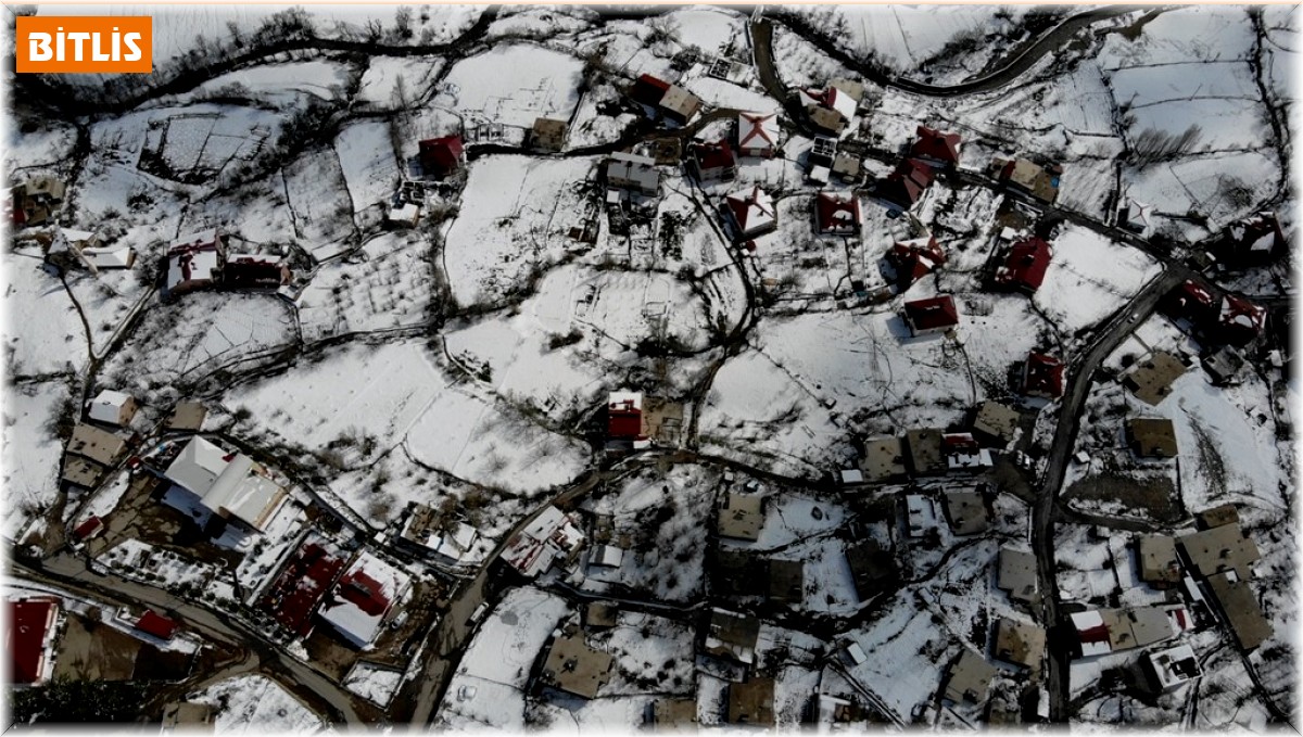 Bitlis'te 80 köy yolu ulaşıma kapandı