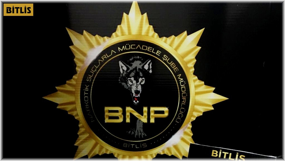 Bitlis'te 813 gram metamfetamin ele geçirildi