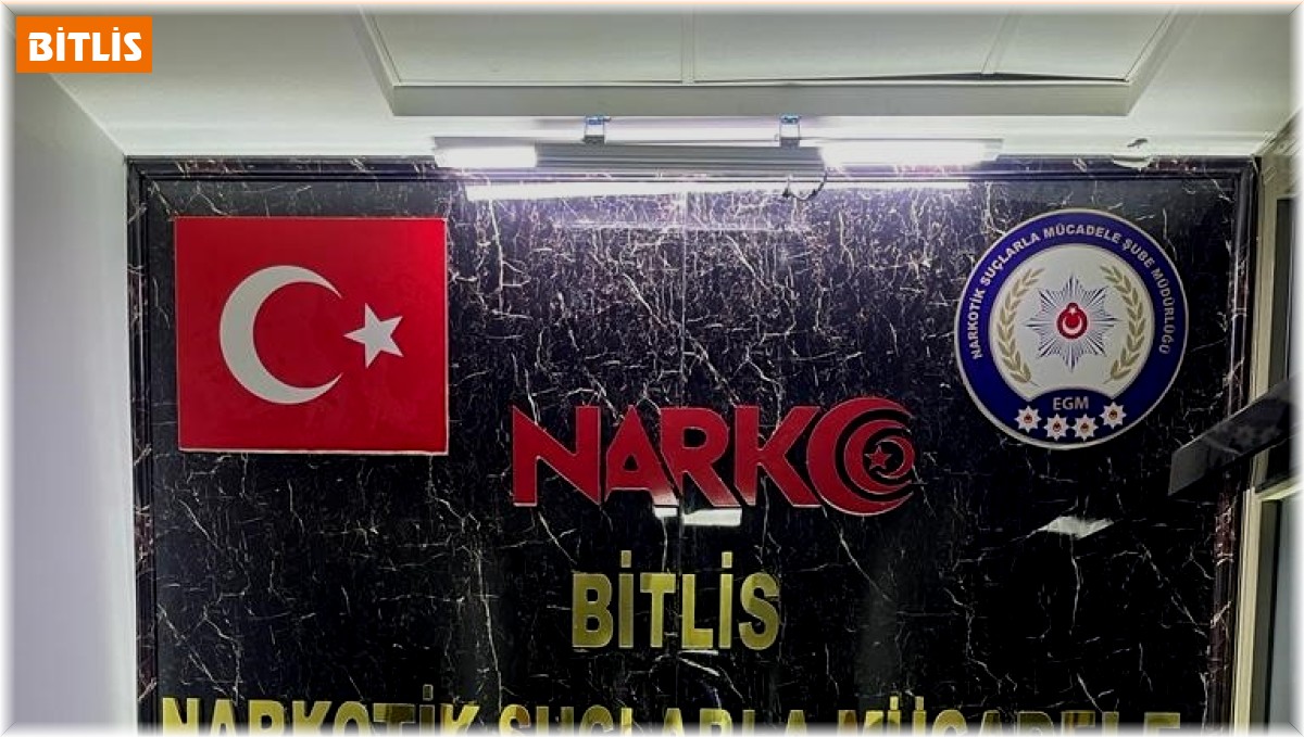 Bitlis'te 9 kilo eroin ele geçirildi