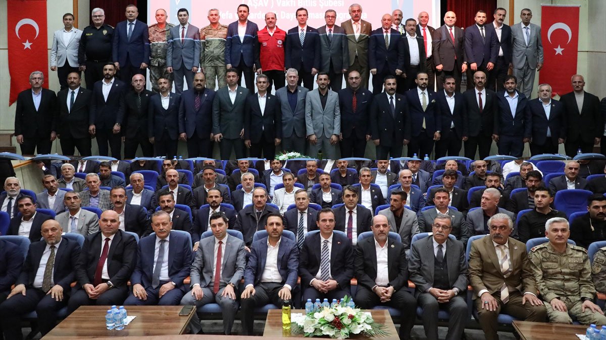 Bitlis'te Anadolu Şehit Aileleri Vakfı'nın yeni şubesi hizmete açıldı