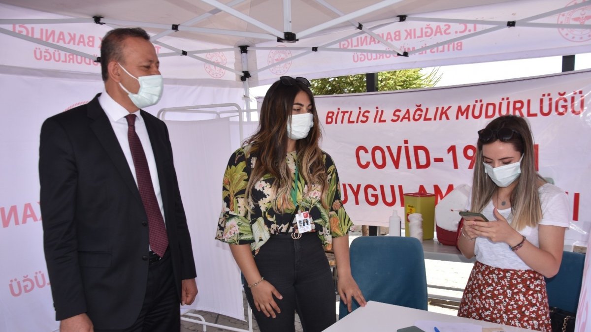 Bitlis'te aşılama çalışması devam ediyor