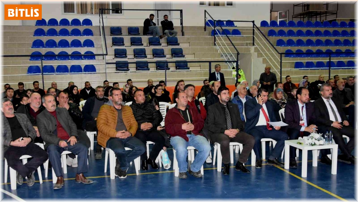 Bitlis'te bin 250 konutun kura çekimi yapıldı