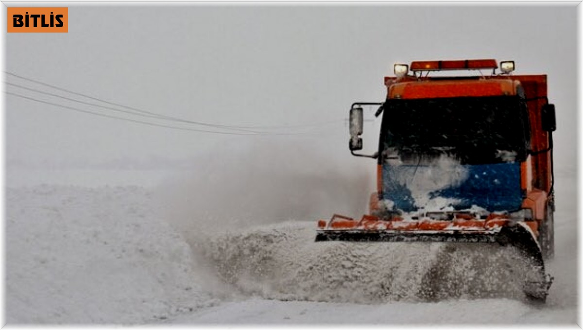 Bitlis'te birçok yol ulaşıma kapatıldı