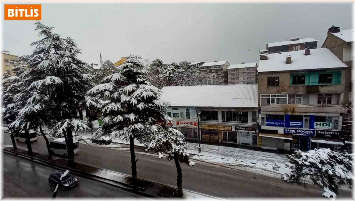 Bitlis'te eğitime kar engeli